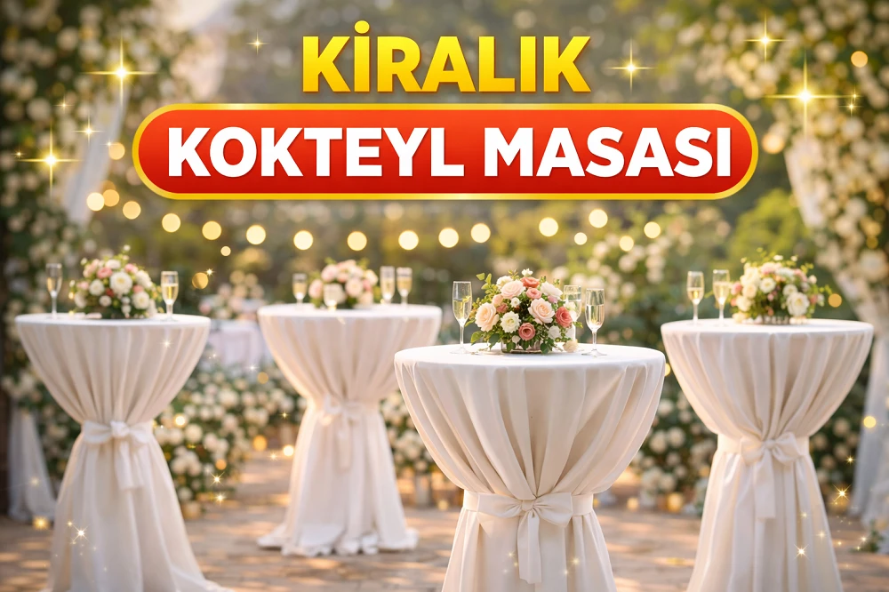 Bursa Kiralık Kokteyl Masası